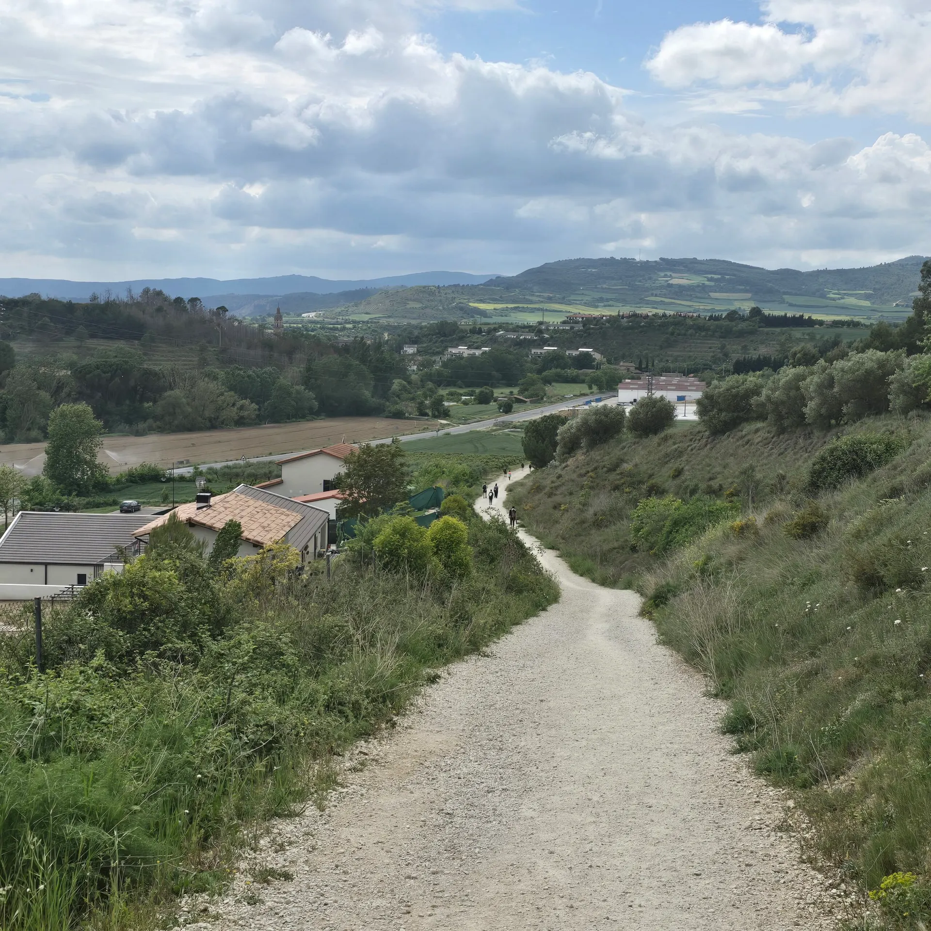 Billede fra pilgrimsvandringen på Caminoen, 20