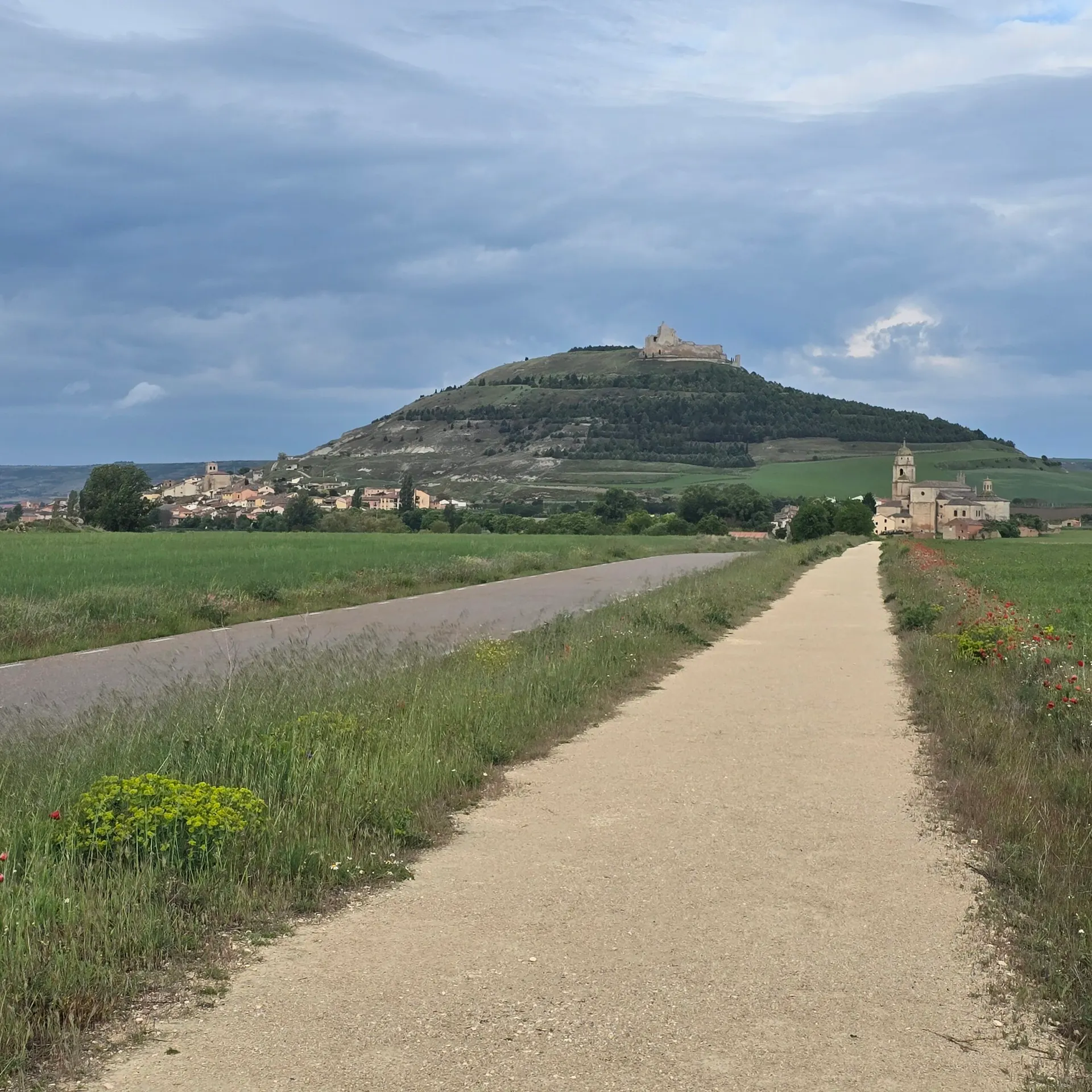 Billede fra pilgrimsvandringen på Caminoen, 57